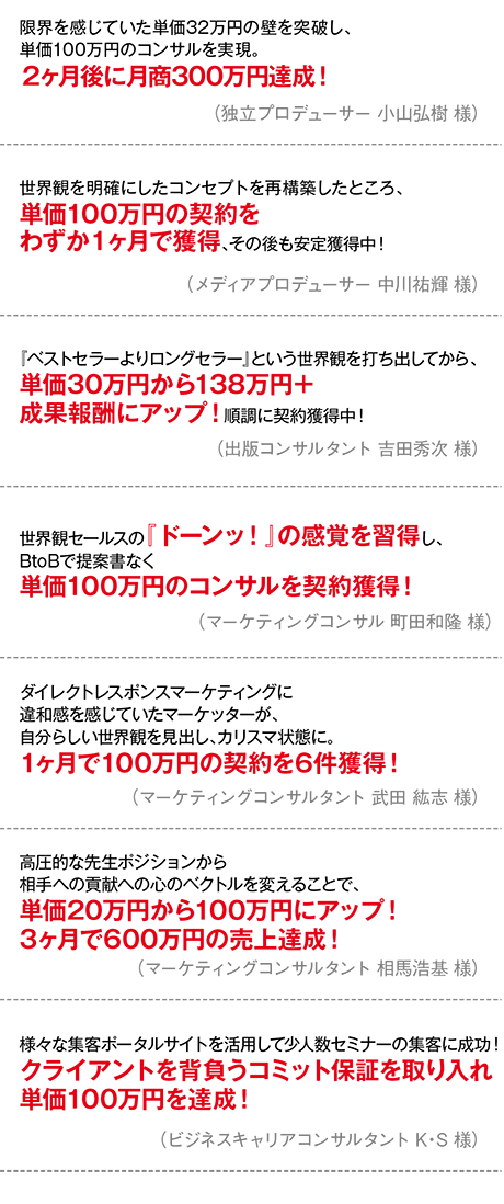 コンサルタントプロデューサー平林周の実績